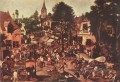 Village Feast peasant genre Pieter Brueghel the Younger